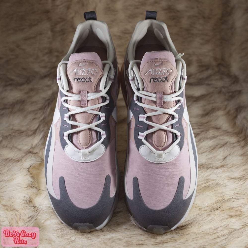 Nike Air Max 270 React Plum Chalk Women's Size 12 - Picture 5 of 12